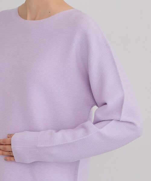 THE SHOP TK / ザ ショップ ティーケー ニット・セーター | 【S-XLサイズ/選べる6色】どこから見ても美しい ガーターニット/蓄熱/洗濯機OK | 詳細29