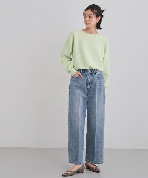 THE SHOP TK / ザ ショップ ティーケー ニット・セーター | 【S-XLサイズ/選べる6色】どこから見ても美しい ガーターニット/蓄熱/洗濯機OK | 詳細7