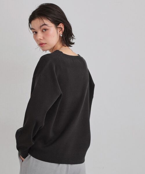 THE SHOP TK / ザ ショップ ティーケー ニット・セーター | 【上品見えが叶う】Vネックニット/蓄熱/毛玉になりにくい/洗濯機OK | 詳細2