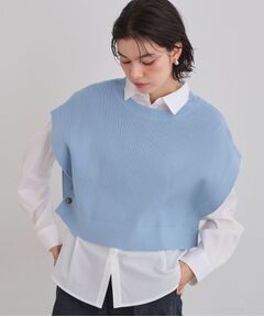 THE SHOP TK / ザ ショップ ティーケー その他トップス | ニットベスト＆シャツセット