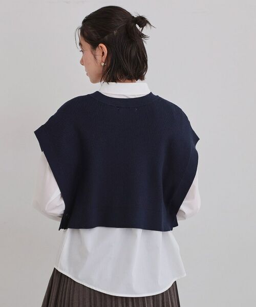 THE SHOP TK / ザ ショップ ティーケー その他トップス | ニットベスト＆シャツセット | 詳細10
