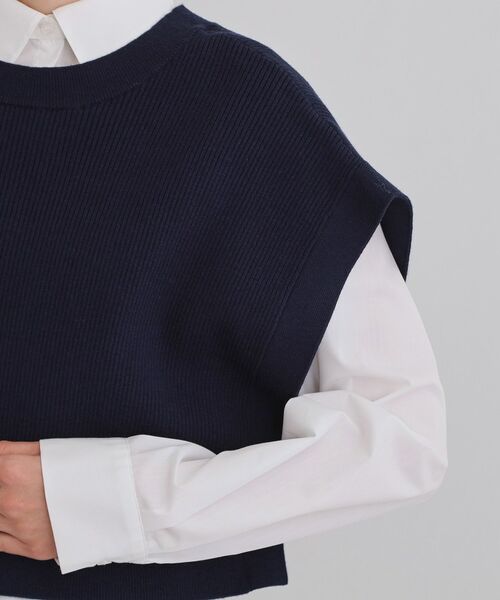 THE SHOP TK / ザ ショップ ティーケー その他トップス | ニットベスト＆シャツセット | 詳細18