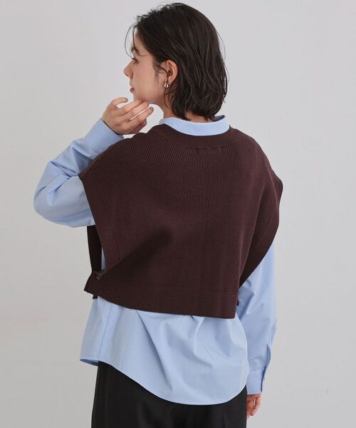 THE SHOP TK / ザ ショップ ティーケー その他トップス | ニットベスト＆シャツセット | 詳細2