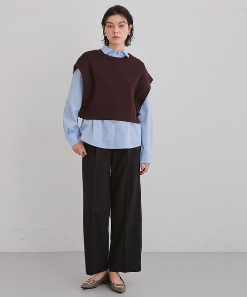 THE SHOP TK / ザ ショップ ティーケー その他トップス | ニットベスト＆シャツセット | 詳細3