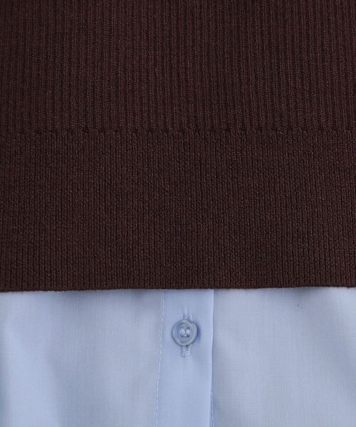 THE SHOP TK / ザ ショップ ティーケー その他トップス | ニットベスト＆シャツセット | 詳細4