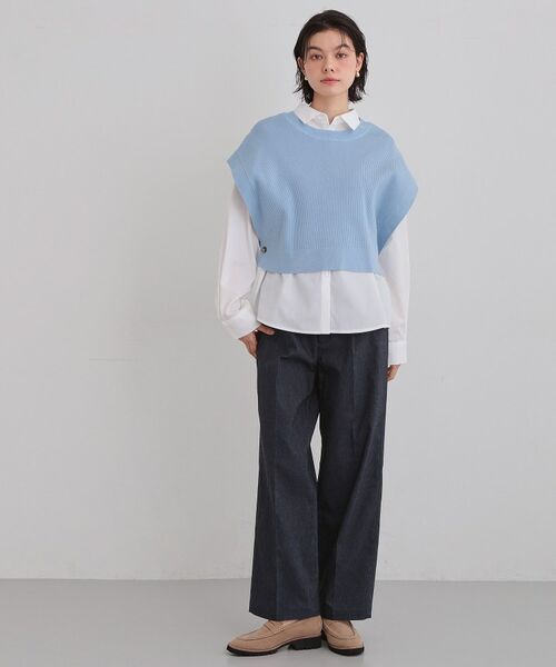 THE SHOP TK / ザ ショップ ティーケー その他トップス | ニットベスト＆シャツセット | 詳細7