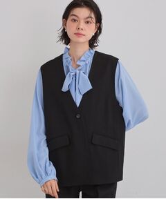 THE SHOP TK / ザ ショップ ティーケー ベスト | 【お仕事にもカジュアルにも】CAVIAN ジレ/セットアップ可