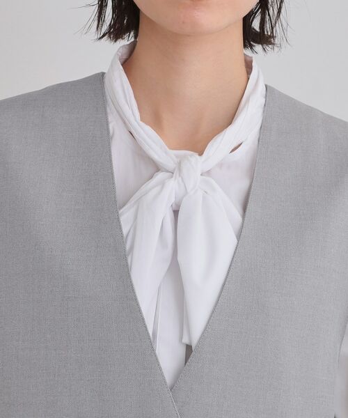 THE SHOP TK / ザ ショップ ティーケー ベスト | 【お仕事にもカジュアルにも】CAVIAN ジレ/セットアップ可 | 詳細16