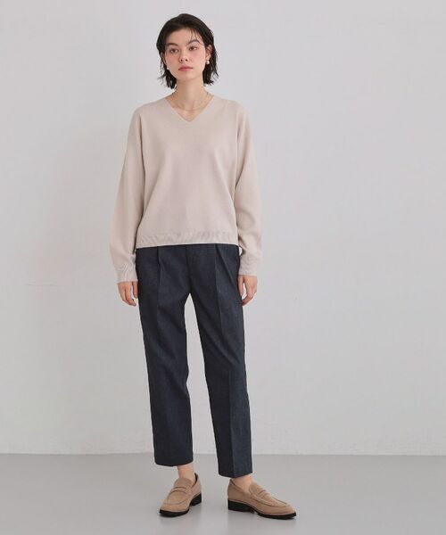 THE SHOP TK / ザ ショップ ティーケー パンツ | CAVIAN ベーシックテーパードパンツ/セットアップ可 | 詳細15