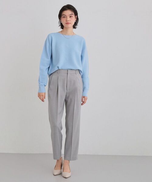 THE SHOP TK / ザ ショップ ティーケー パンツ | CAVIAN ベーシックテーパードパンツ/セットアップ可 | 詳細3