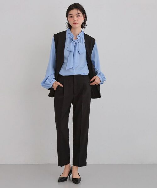 THE SHOP TK / ザ ショップ ティーケー パンツ | CAVIAN ベーシックテーパードパンツ/セットアップ可 | 詳細7