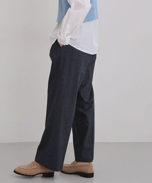 THE SHOP TK / ザ ショップ ティーケー パンツ | CAVIAN ベーシックワイドパンツ/セットアップ可 | 詳細13