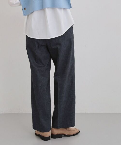 THE SHOP TK / ザ ショップ ティーケー パンツ | CAVIAN ベーシックワイドパンツ/セットアップ可 | 詳細14