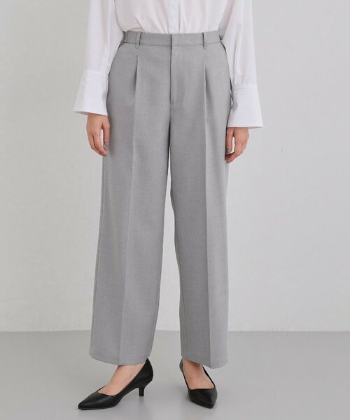 THE SHOP TK / ザ ショップ ティーケー パンツ | CAVIAN ベーシックワイドパンツ/セットアップ可 | 詳細17