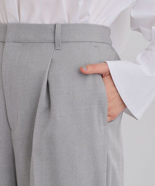 THE SHOP TK / ザ ショップ ティーケー パンツ | CAVIAN ベーシックワイドパンツ/セットアップ可 | 詳細22