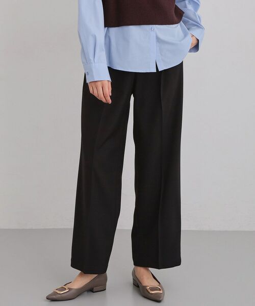 THE SHOP TK / ザ ショップ ティーケー パンツ | CAVIAN ベーシックワイドパンツ/セットアップ可 | 詳細5