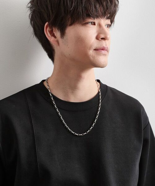 THE SHOP TK / ザ ショップ ティーケー ネックレス・ペンダント・チョーカー | スクエア チェーン ステンレス ネックレス 【ユニセックス】 | 詳細5