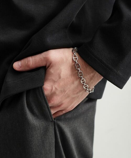 THE SHOP TK / ザ ショップ ティーケー ネックレス・ペンダント・チョーカー | アンカー チェーン マンテル ステンレス ブレスレット【ユニセックス】 | 詳細4