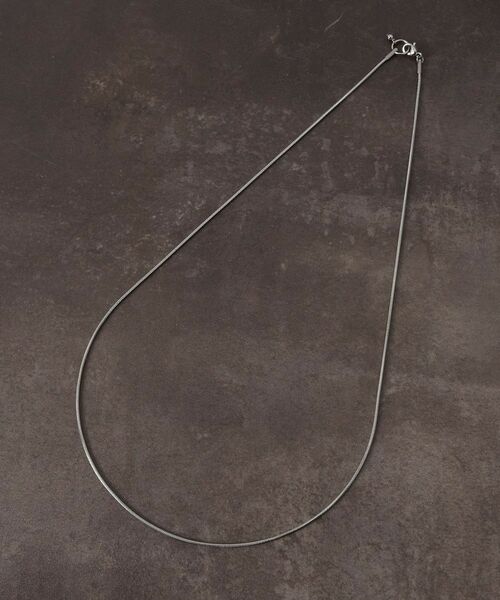 THE SHOP TK / ザ ショップ ティーケー ネックレス・ペンダント・チョーカー | スネーク チェーン ステンレス ネックレス【ユニセックス】 | 詳細1