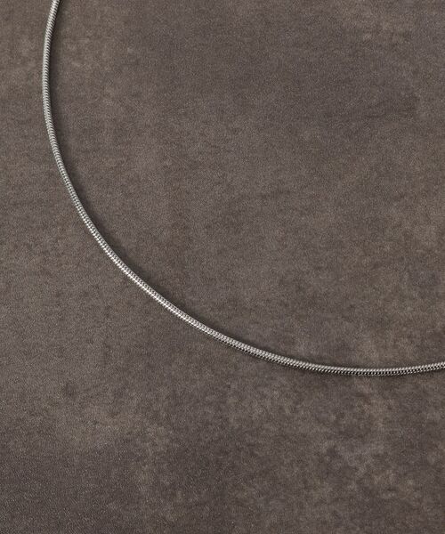 THE SHOP TK / ザ ショップ ティーケー ネックレス・ペンダント・チョーカー | スネーク チェーン ステンレス ネックレス【ユニセックス】 | 詳細2