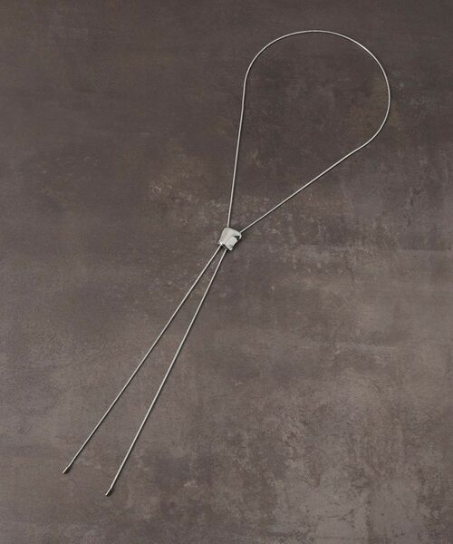 THE SHOP TK / ザ ショップ ティーケー ネックレス・ペンダント・チョーカー | ドロップ ループ タイイング ネックレス【ユニセックス】 | 詳細1