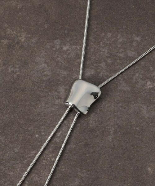 THE SHOP TK / ザ ショップ ティーケー ネックレス・ペンダント・チョーカー | ドロップ ループ タイイング ネックレス【ユニセックス】 | 詳細2