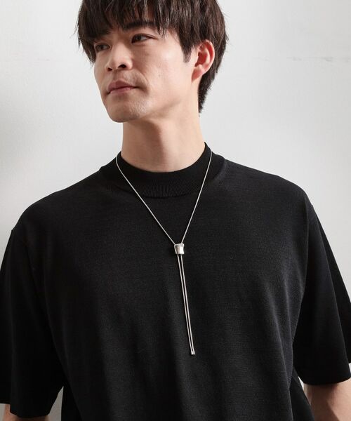 THE SHOP TK / ザ ショップ ティーケー ネックレス・ペンダント・チョーカー | ドロップ ループ タイイング ネックレス【ユニセックス】 | 詳細5