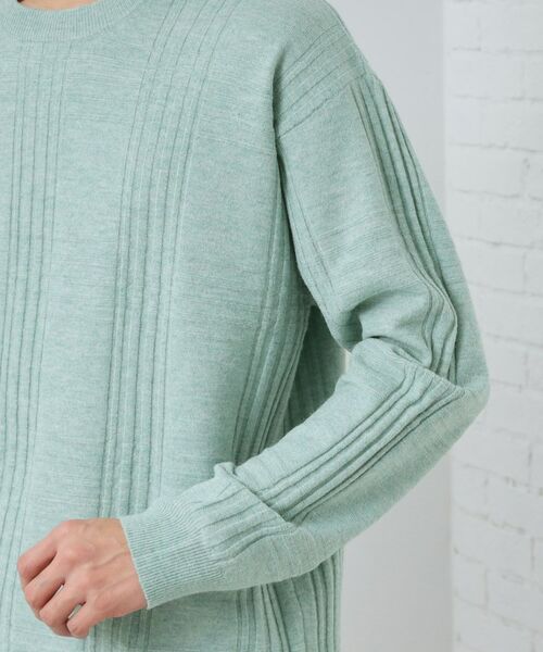 THE SHOP TK / ザ ショップ ティーケー ニット・セーター | 【優しい肌触り】カシミヤタッチ チェックニット 洗濯機OK | 詳細21