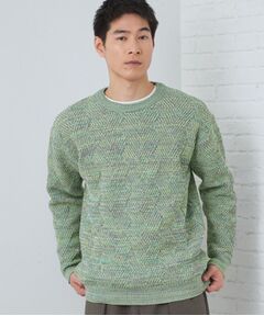 THE SHOP TK / ザ ショップ ティーケー ニット・セーター | 【チクチクしない／軽量】ミックスヤーンニット