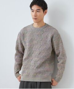 THE SHOP TK / ザ ショップ ティーケー ニット・セーター | 【チクチクしない／軽量】ミックスヤーンニット