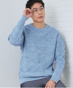 THE SHOP TK / ザ ショップ ティーケー ニット・セーター | 【チクチクしない／軽量】ミックスヤーンニット