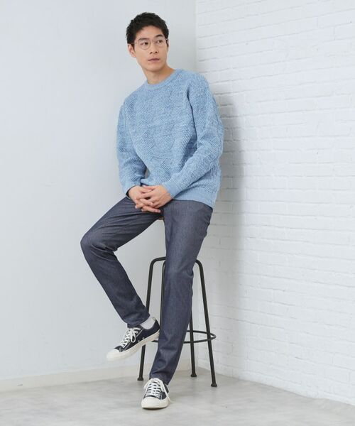 THE SHOP TK / ザ ショップ ティーケー ニット・セーター | 【チクチクしない／軽量】ミックスヤーンニット | 詳細15