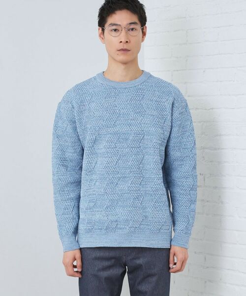 THE SHOP TK / ザ ショップ ティーケー ニット・セーター | 【チクチクしない／軽量】ミックスヤーンニット | 詳細17