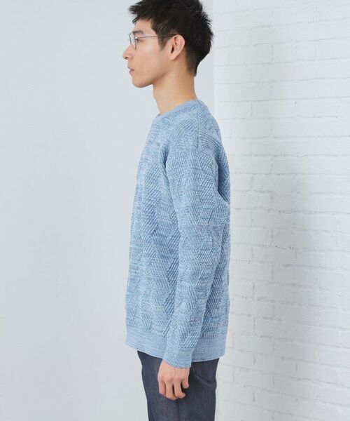 THE SHOP TK / ザ ショップ ティーケー ニット・セーター | 【チクチクしない／軽量】ミックスヤーンニット | 詳細18