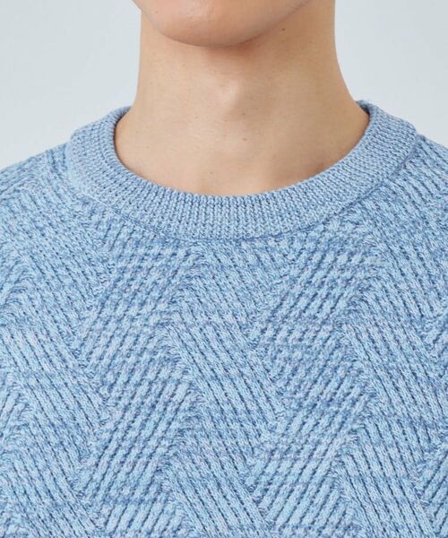 THE SHOP TK / ザ ショップ ティーケー ニット・セーター | 【チクチクしない／軽量】ミックスヤーンニット | 詳細20