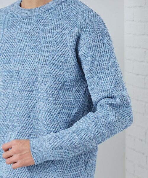 THE SHOP TK / ザ ショップ ティーケー ニット・セーター | 【チクチクしない／軽量】ミックスヤーンニット | 詳細21