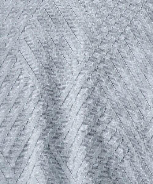 THE SHOP TK / ザ ショップ ティーケー カットソー | リンクスジャカード長袖Tシャツ | 詳細16
