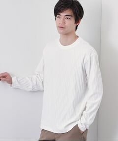 THE SHOP TK / ザ ショップ ティーケー カットソー | リンクスアーガイル長袖Tシャツ