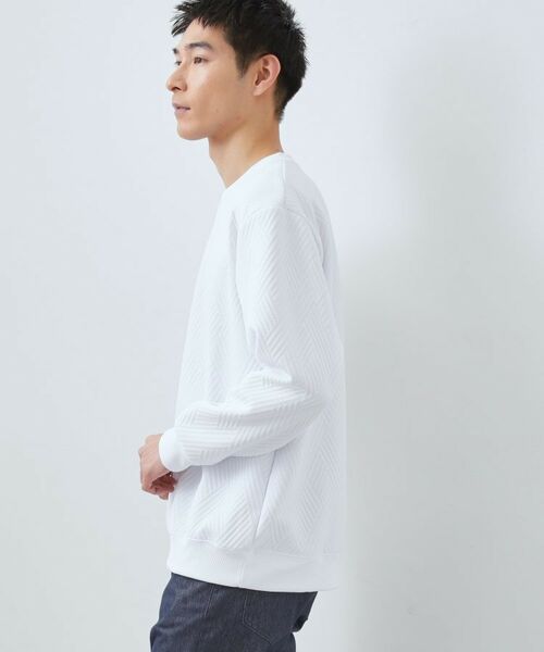 THE SHOP TK / ザ ショップ ティーケー スウェット | ふくれキルトスウェット | 詳細1