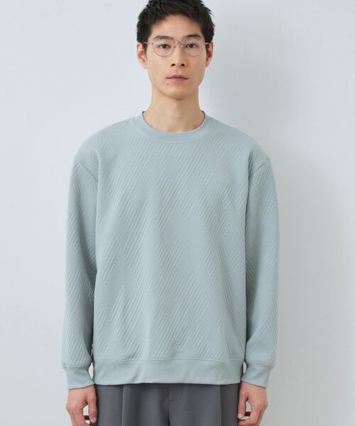 THE SHOP TK / ザ ショップ ティーケー スウェット | ふくれキルトスウェット | 詳細17