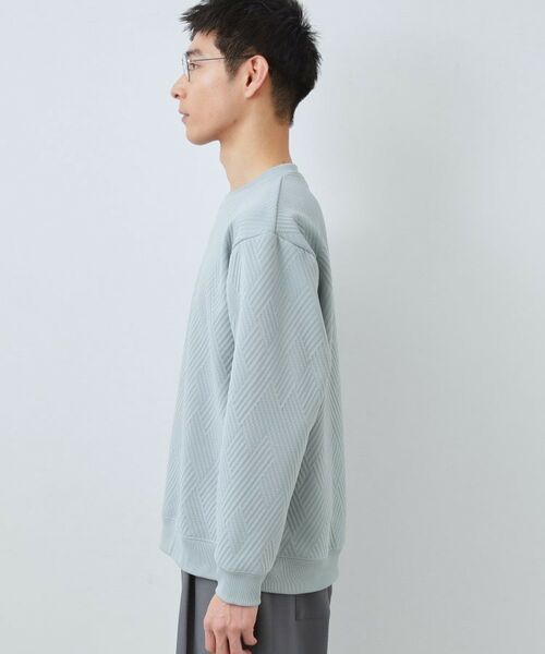 THE SHOP TK / ザ ショップ ティーケー スウェット | ふくれキルトスウェット | 詳細18