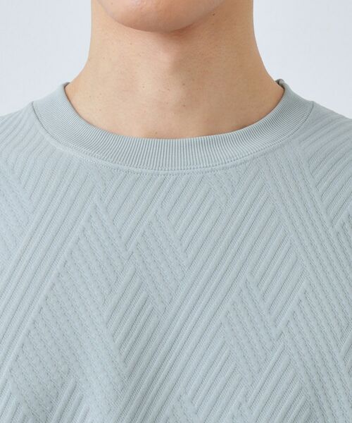 THE SHOP TK / ザ ショップ ティーケー スウェット | ふくれキルトスウェット | 詳細20