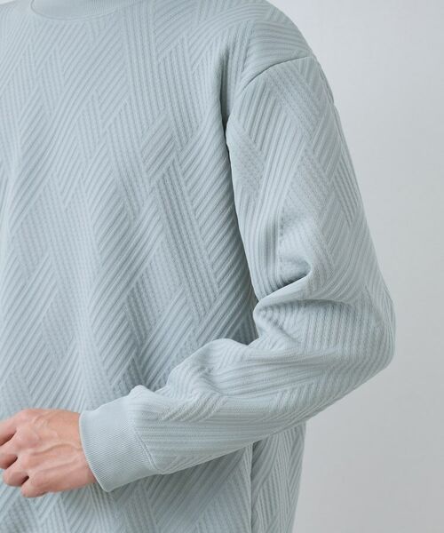 THE SHOP TK / ザ ショップ ティーケー スウェット | ふくれキルトスウェット | 詳細21