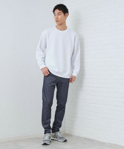 THE SHOP TK / ザ ショップ ティーケー スウェット | ふくれキルトスウェット | 詳細3