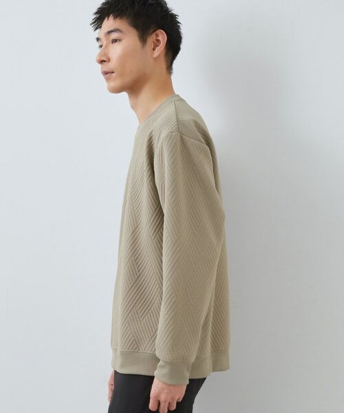 THE SHOP TK / ザ ショップ ティーケー スウェット | ふくれキルトスウェット | 詳細5