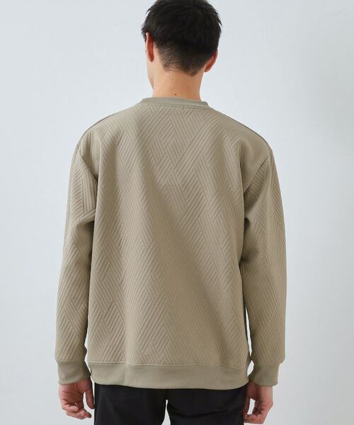 THE SHOP TK / ザ ショップ ティーケー スウェット | ふくれキルトスウェット | 詳細6