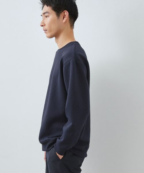 THE SHOP TK / ザ ショップ ティーケー スウェット | ふくれキルトスウェット | 詳細9