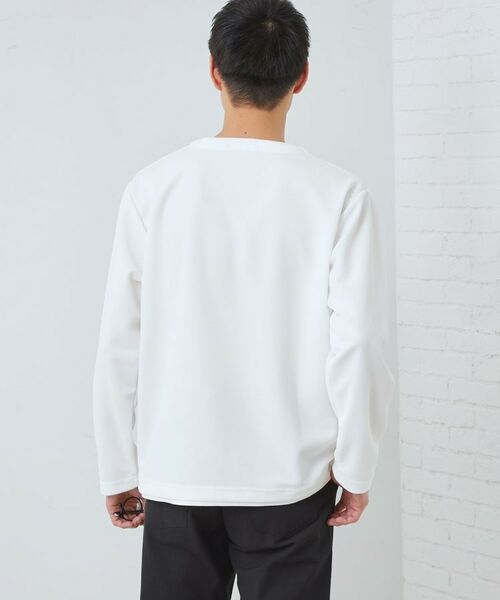 THE SHOP TK / ザ ショップ ティーケー Tシャツ | 【1枚で決まる！】キーネックフェイクレイヤード長袖Tシャツ | 詳細2