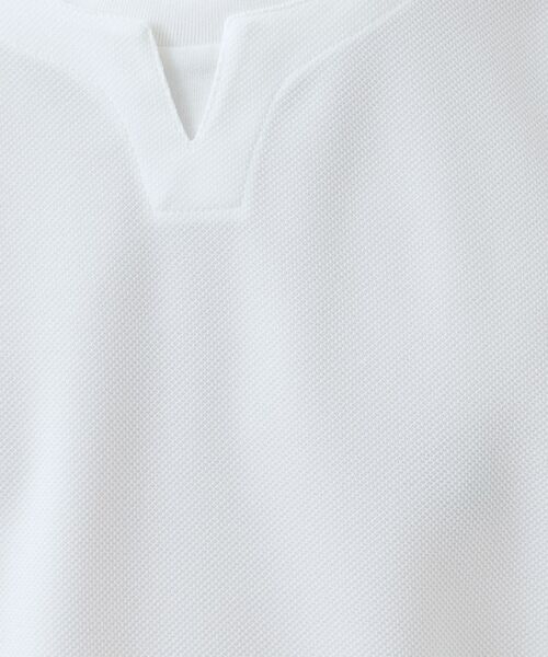 THE SHOP TK / ザ ショップ ティーケー Tシャツ | 【1枚で決まる！】キーネックフェイクレイヤード長袖Tシャツ | 詳細4