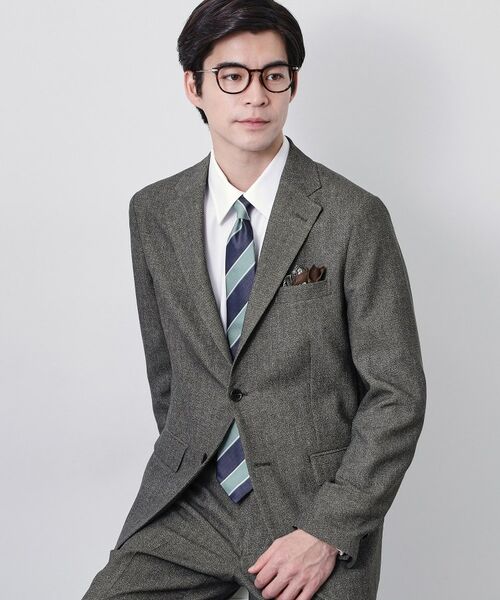 THE SHOP TK / ザ ショップ ティーケー テーラードジャケット | 【セットアップ可／洗濯機OK】AVANT AIR メッシュジャケット（グレー(012)）